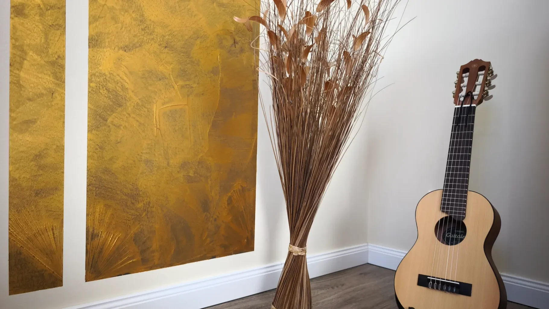 frisch gestrichenes Zimmer